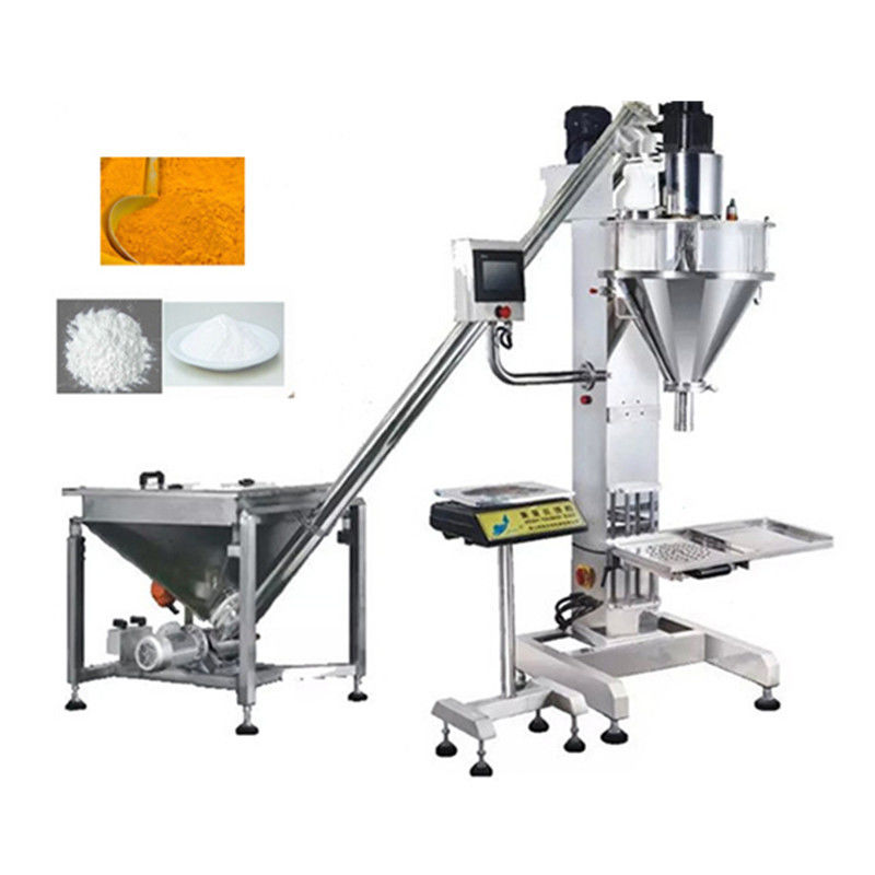 Máquina de relleno de auger de acero inoxidable 304 de alta precisión para la leche en polvo de café con especias