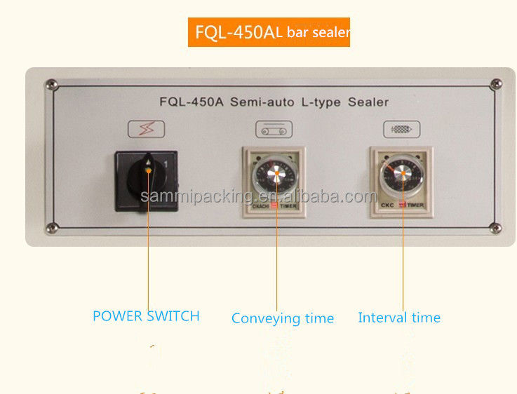 Máquina de embalaje en contracción BS-A450+FQL-450A, máquina de sellado multifunción tipo L