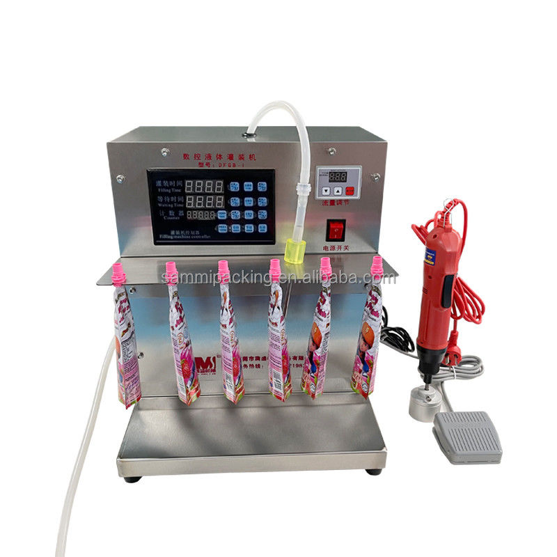 Máquina de embalaje de llenado de líquido de 2000 ml tipo 2