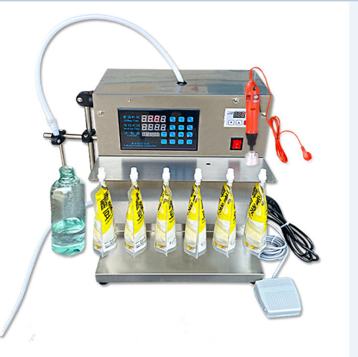 Máquina de embalaje de llenado de líquido de 2000 ml tipo 2