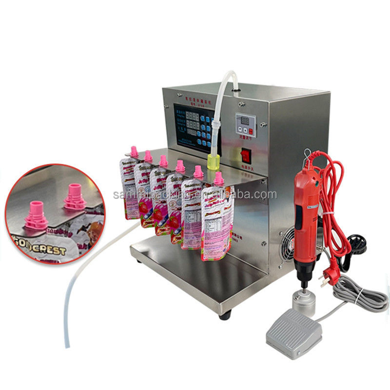 Máquina de embalaje de llenado de líquido de 2000 ml tipo 2