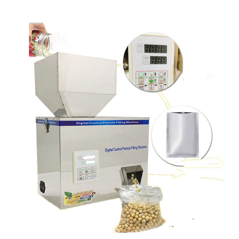 Nuevo estilo 10-500g de té máquina de embalaje máquina de llenado de bolsas máquina automática de pesaje máquina de llenado de polvo