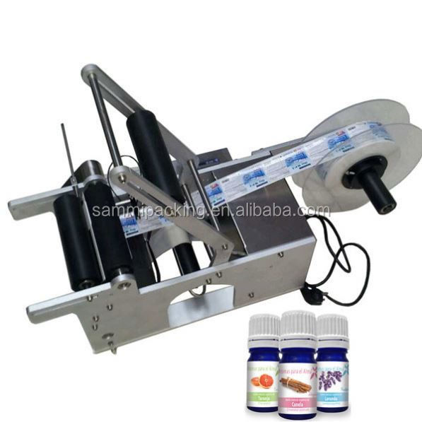 MT50 Máquina semiautomática de etiquetado de botellas redondas