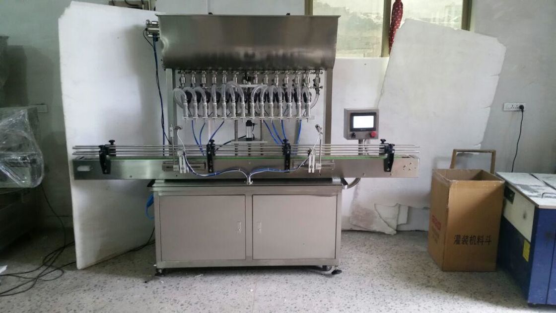 Máquina de llenado de botellas de champú Desinfectante de manos cosmético Lavadora líquida detergente jabón de llenado de tapa de etiquetado