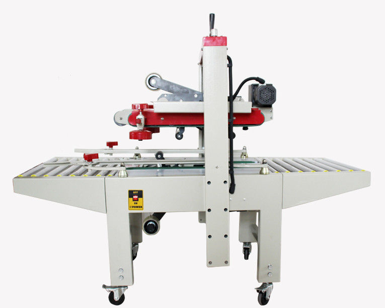 Fxj-6050 Alta velocidad ajustable cinta superior inferior eléctrica estable cajas de cartón automáticas cajas sellador de caja máquina de sellado de cartón