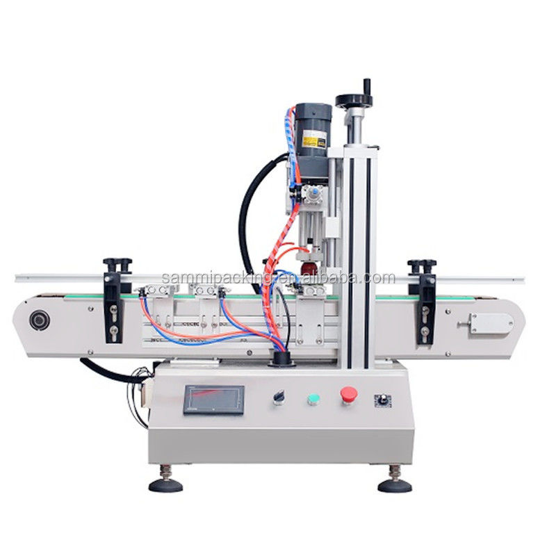 Máquina semiautomática de tapado de botellas de acero inoxidable Tipo de escritorio