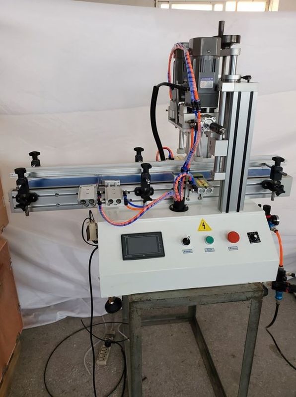Máquina semiautomática de tapado de botellas de acero inoxidable Tipo de escritorio