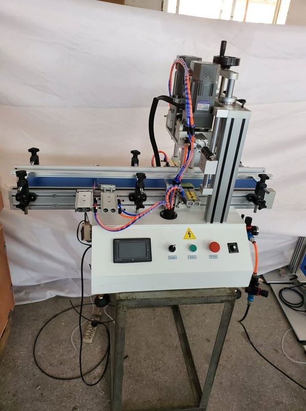 Máquina semiautomática de tapado de botellas de acero inoxidable Tipo de escritorio