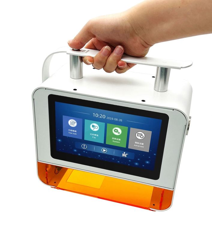 Máquina de marcado con láser de mano de 220V 50HZ para fecha de caducidad Código de lote Código QR