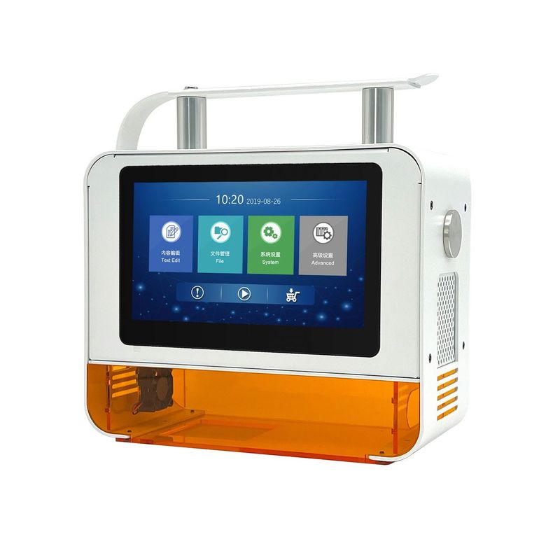 Máquina de marcado con láser de mano de 220V 50HZ para fecha de caducidad Código de lote Código QR