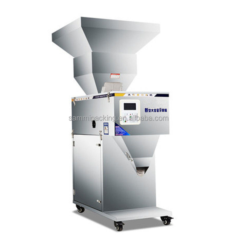 Máquina semiautomática de llenado de polvo de 100-2500g para convenientes envases de café y especias