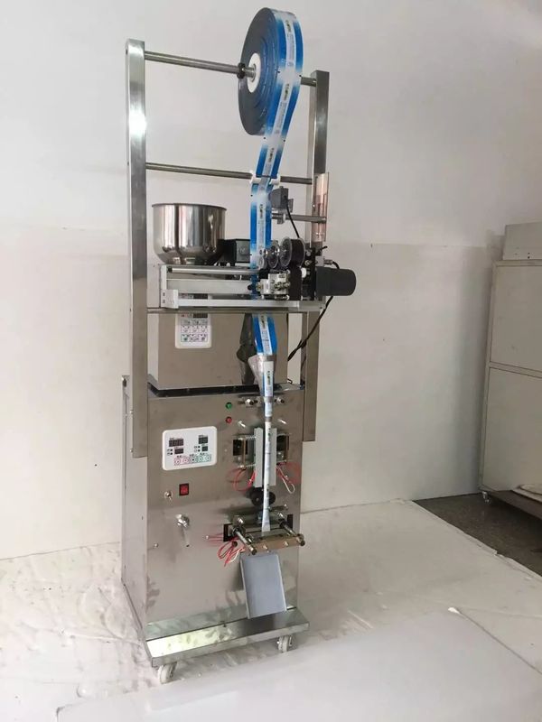Máquina de embalaje de bolsas de té eléctricas semiautomáticas de acero inoxidable y polvo que llena con componentes del núcleo del motor confiables