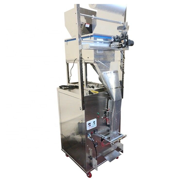 Máquina de sellado de llenado automático de gran capacidad de alimentos, granos de café, bolsas de alimentación de granos, máquina de embalaje de sello trasero