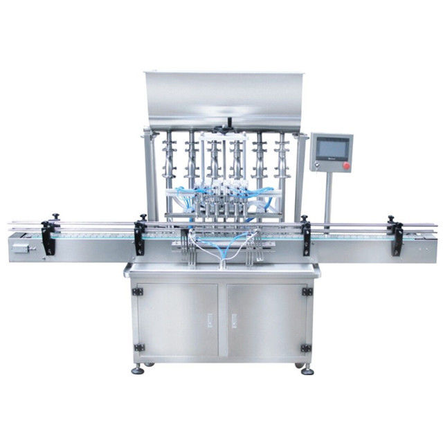 Línea de producción automática de llenado de líquido de pasta de crema con máquina de tapón