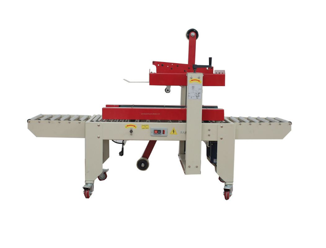 FXJ-4030 Máquina semiautomática de sellado de caja de cartón con cinta de conducción izquierda y derecha