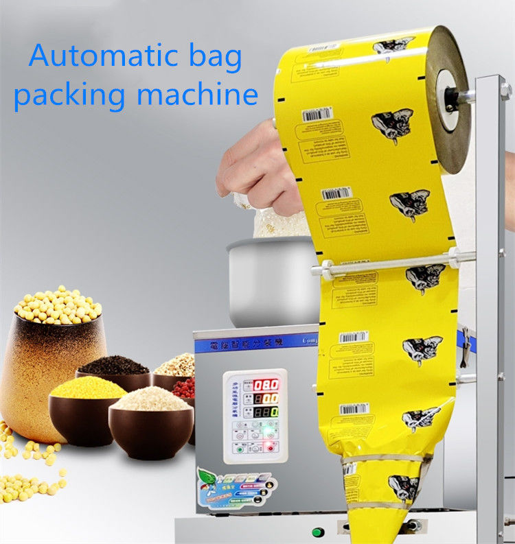 Máquina de llenado automático de bolsas pequeñas de especias en polvo y bolsas de té de café, maquinaria de embalaje multifunción