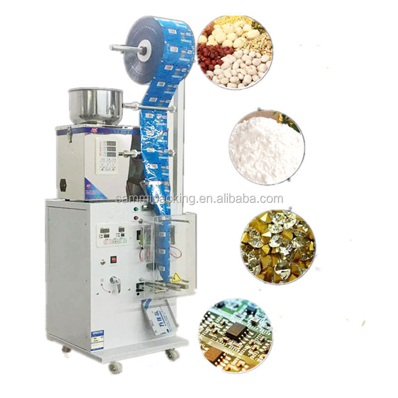 Nuevo producto SMFZ-70 Máquina automática de llenado de sachet de sal, embalaje y sellado Máquina de madera para especias Polvo/nutas/granos/arroz