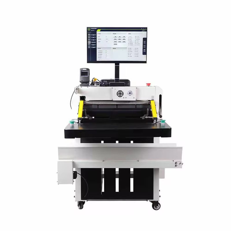 DFD-50I Máquina de sellado y etiquetado de bolsas Automático Express Bag Packer Ecommerce Sistemas de embalaje Máquina de embalaje Auto Bagger