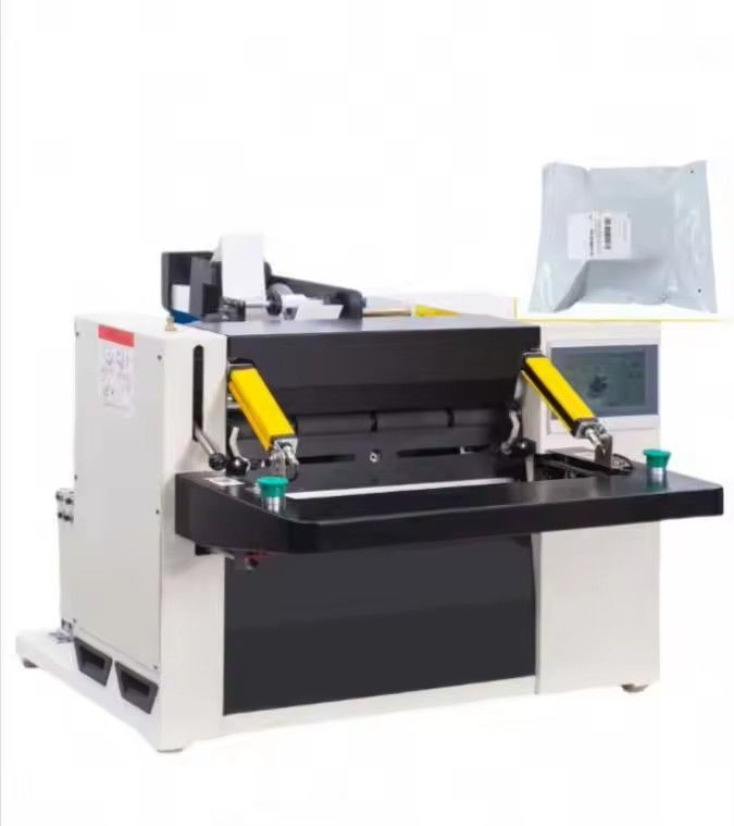DFD40I Máquina de sellado y etiquetado de bolsas Máquina automática de embalaje de bolsas Express Ecommerce Sistemas de embalaje Máquina de embalaje Auto embalaje
