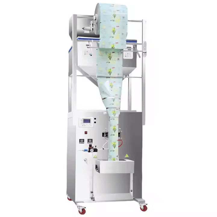 Máquina de embalaje semiautomática de dos cabezas de gran peso para semillas de granos de soja