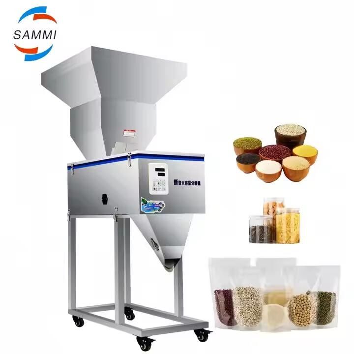 Máquina automática de 100-2500G de especias / café / detergente en polvo para bolsas de bolsas bolsas de cartón bolsas para agua té bebida arroz