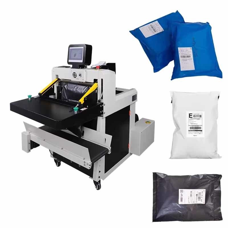 Máquina de embalaje de mensajería eco-amigable multifunción de bolsas de correo automática completa Máquina PLC Motor