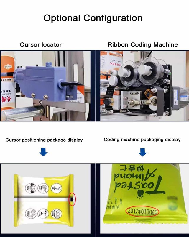 Máquina de embalaje de bolsas líquidas de crema de mermelada Esencia Muestra cosmética de mano Cuidado de la piel Máquina de embalaje de bolsas de crema con impresora de fechas