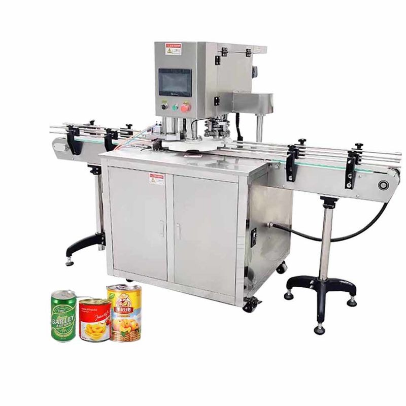 DFJ-160 Latas de costura de cierre de atún pasta de estaño de aluminio de mascotas puede sellar máquina de costura