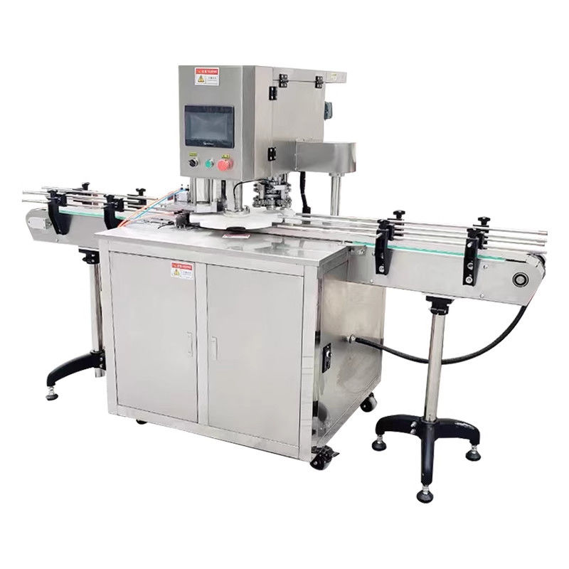 DFJ-160 Seamer de lata para sellar la pasta de atún lata de aluminio mascota de forma eficiente
