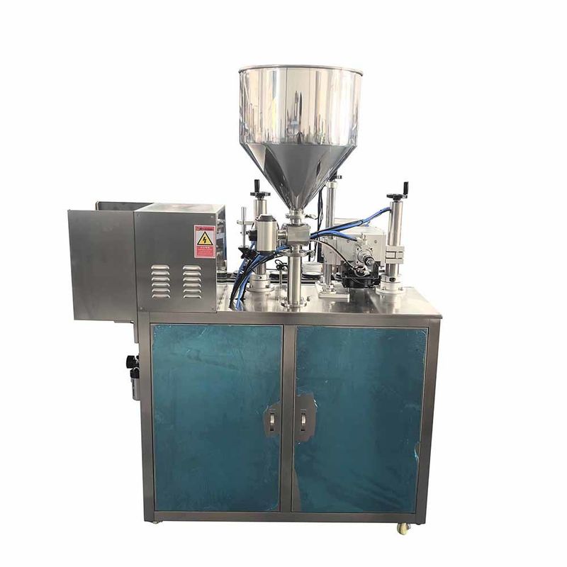 Máquina automática de llenado y sellado de tubos de crema cosmética de tubos blandos ultrasónicos