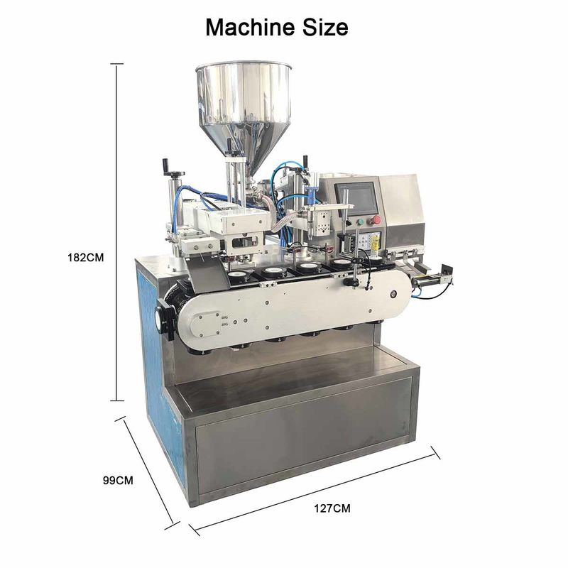 Máquina automática de llenado y sellado de tubos de crema cosmética de tubos blandos ultrasónicos