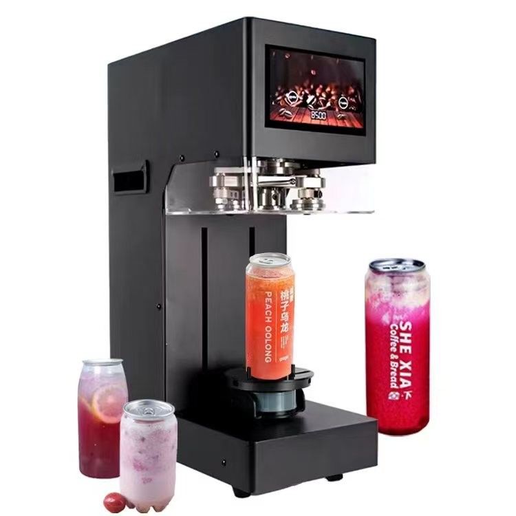 Máquina de sellado de botellas y latas de PET más popular con tamaño de paquete único CE