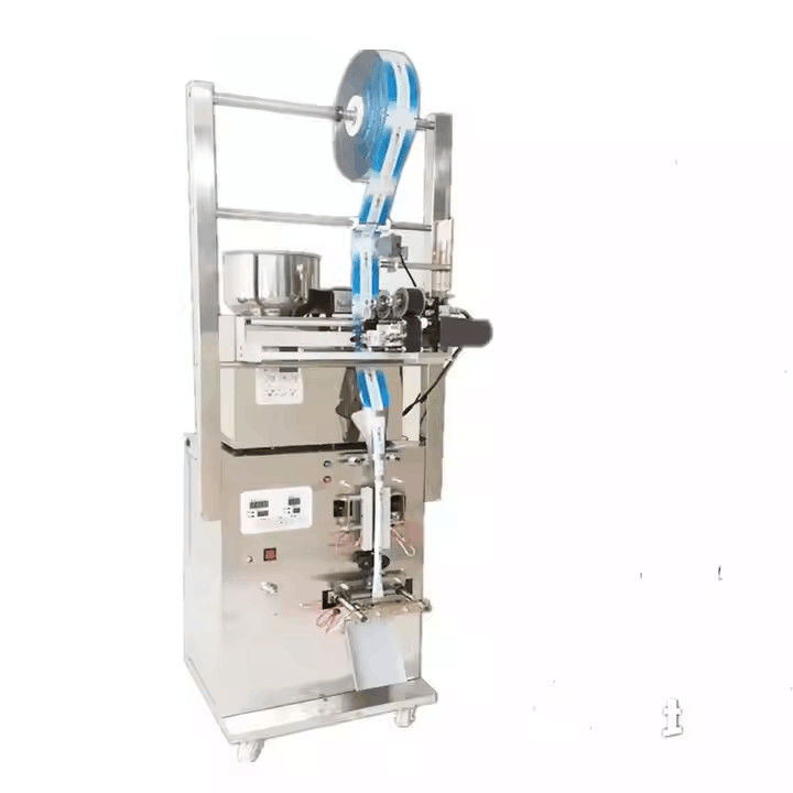 Precio de fábrica Máquina de embalaje de polvo de té Azúcar Sal de café Bastón de embalaje de bolsas Máquina con codificador de sello caliente