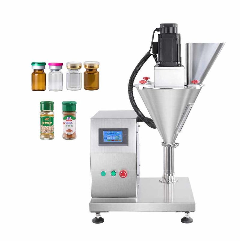 Fácil de operar Máquina de llenado semiautomática de carga de potencia de cabeza única de volumen pequeño