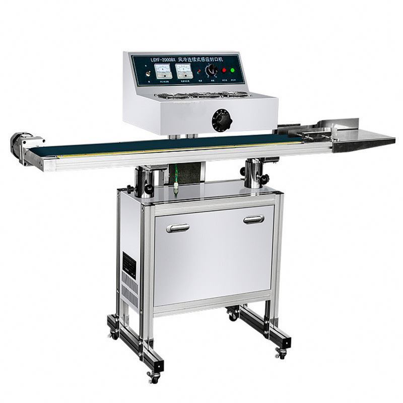 Máquina automática de sellado por inducción con transportador (20-120 mm) (máquina automática de sellado de papel de aluminio, sellador de inducción automático)