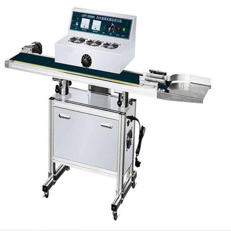 Máquina automática de sellado por inducción con transportador (20-120 mm) (máquina automática de sellado de papel de aluminio, sellador de inducción automático)