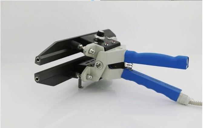 Clampada de mano sellador de bolsas de plástico sellador portátil de bolsas de aluminio máquina de sellado FKR-400