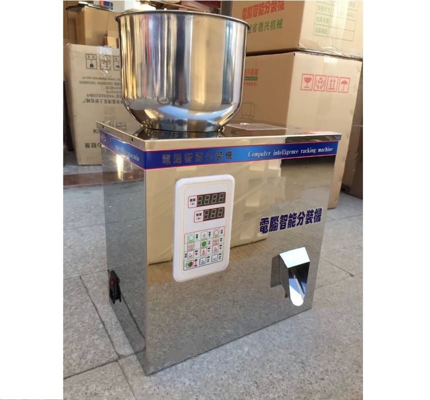 Venta caliente FZ-100 Te seco, polvo, semillas, grano pesaje máquina de llenado 2-100g