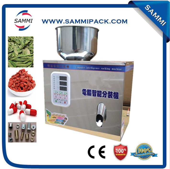 Venta caliente FZ-100 Te seco, polvo, semillas, grano pesaje máquina de llenado 2-100g