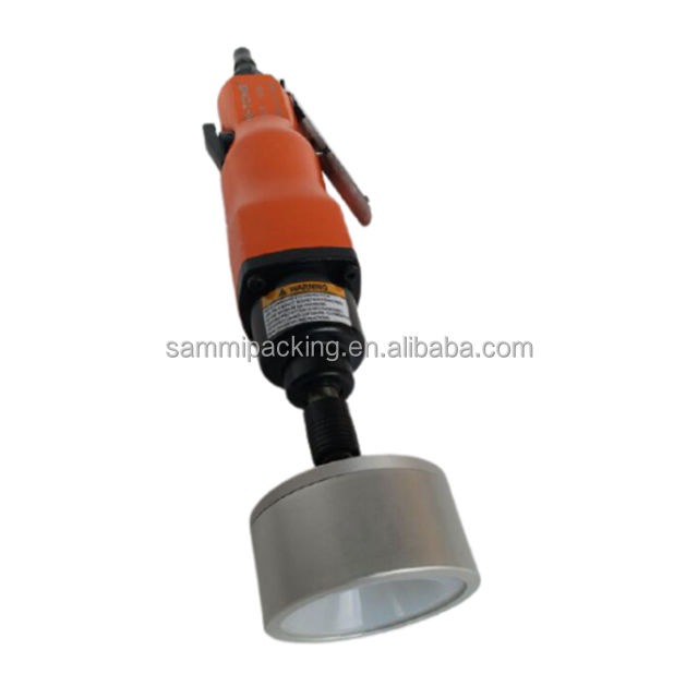 Botella de agua de plástico de buena calidad Jar de vidrio de mano con máquina de tapón de botella de sellado manual de tornillo