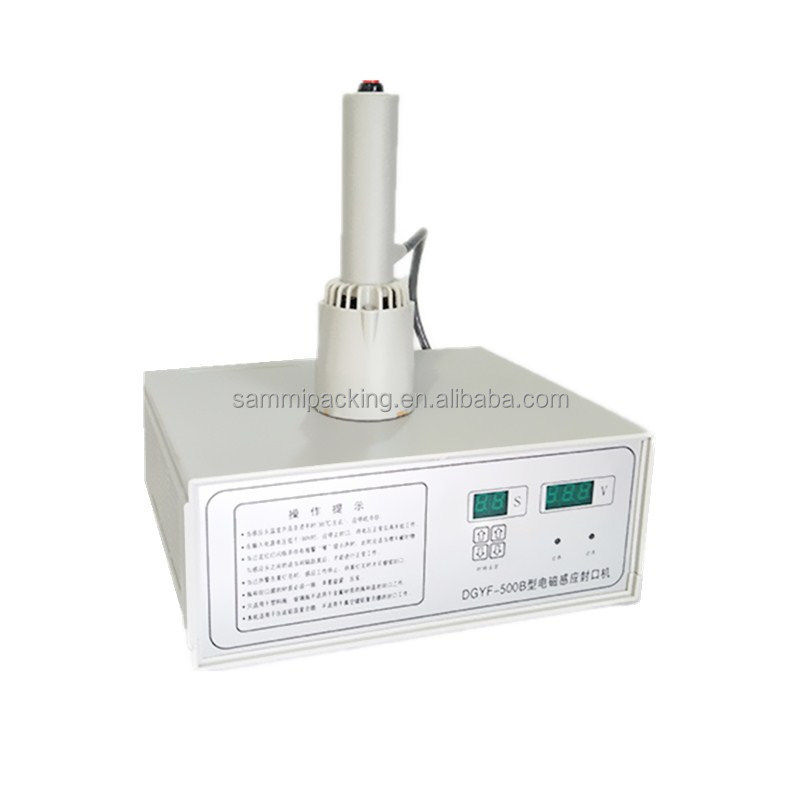 Selladora de botellas por inducción portátil DGYF-500B 100% nueva, selladora de tapas de aluminio para boquillas