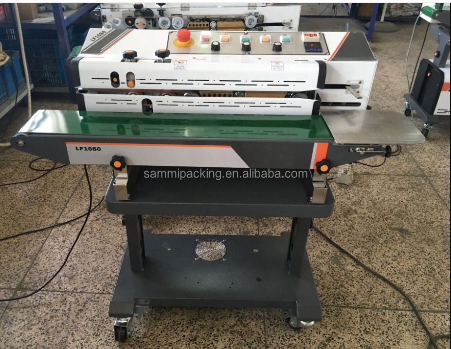 Ventas directas de fábrica LF1080 Máquina de sellado automático de vacío continuo con gas de nitrógeno