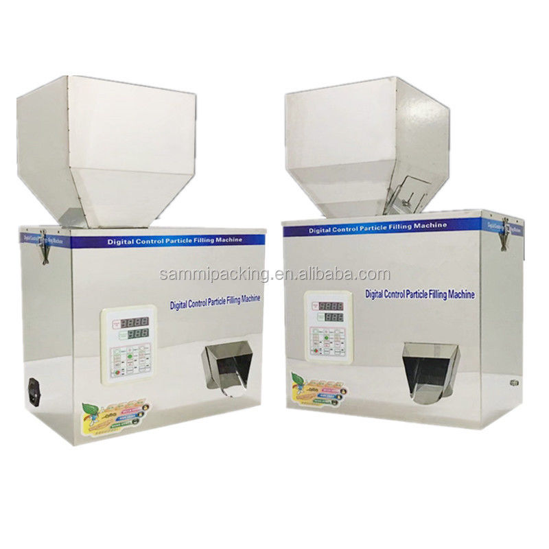 Máquina de llenado granular de 5-500g para envasado de hojas de té, partículas, polvo, llenado, envasado, máquina de pesaje de arroz, nueces, sésamo, hierbas