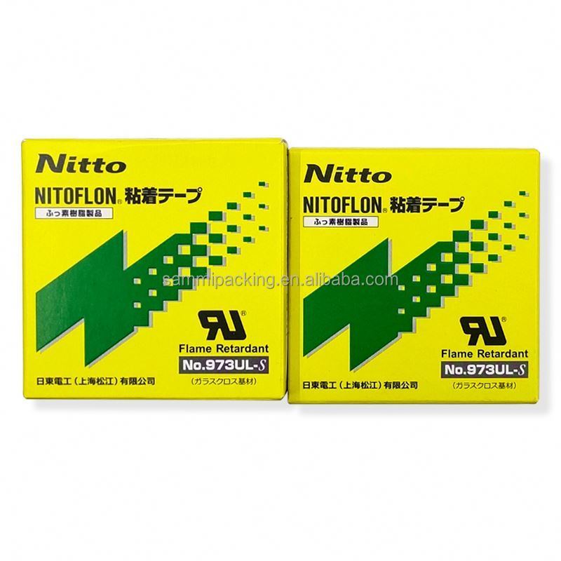 Nitto 973UL cinta adhesiva de silicona de alta calidad resistente al calor de PTFE