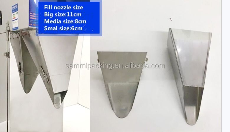 Máquina de llenado de gránulos de té con control digital eléctrico de control de especias