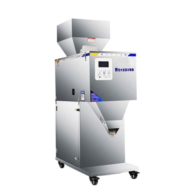 Máquina de llenado de gránulos de polvo en oferta en 2025 Máquina de llenado y pesaje de bolsas de té y frijoles con sensor para barril