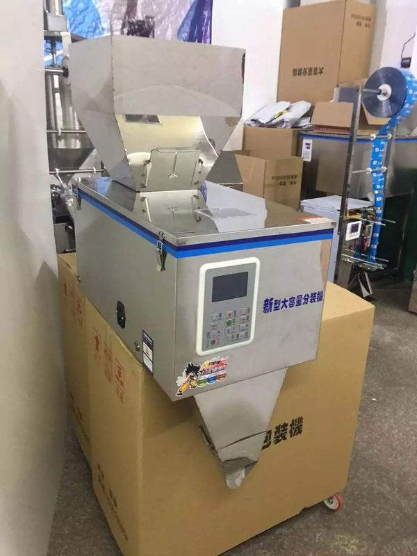 Máquina de Embalaje Semiautomática de 100-5000G / Precio de la Máquina de Llenado de Partículas / Máquina de Pesaje y Llenado de Gránulos/Polvo