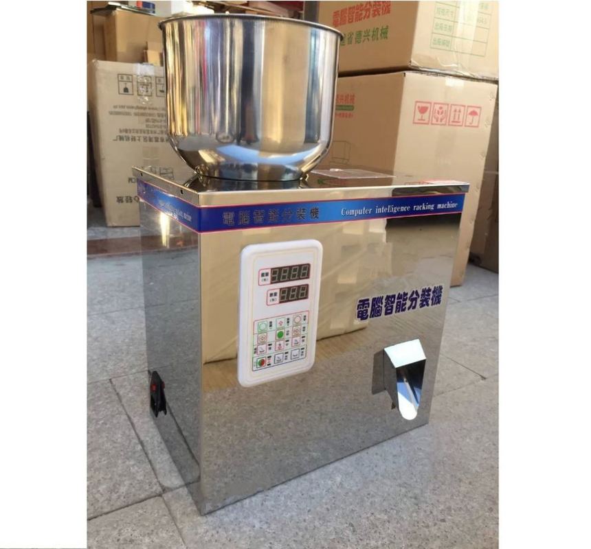 Venta caliente FZ-100 Te seco, polvo, semillas, grano pesaje máquina de llenado 2-100g