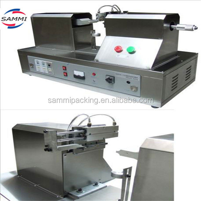 Selladora de tubos blandos de plástico para pasta cosmética y pasta de dientes ultrasónica manual semiautomática, selladora de cola de tubo
