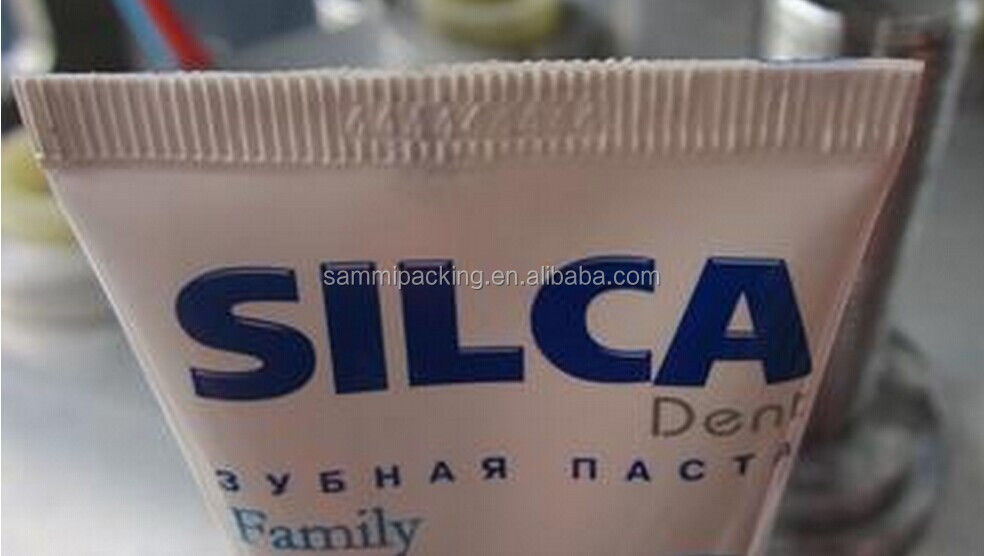 Selladora de tubos blandos de plástico para pasta cosmética y pasta de dientes ultrasónica manual semiautomática, selladora de cola de tubo